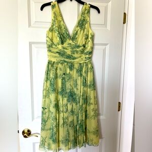 Whimsical Kay Unger silk dress